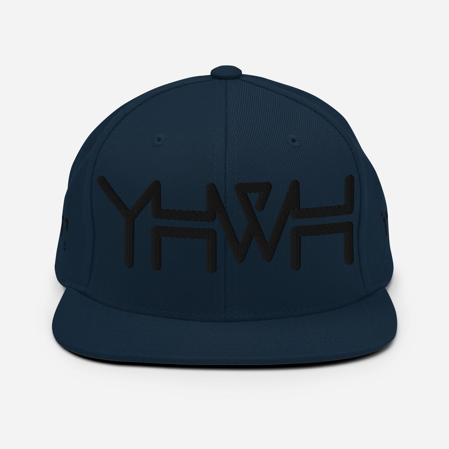 YHWH - Snapback - Black Crown