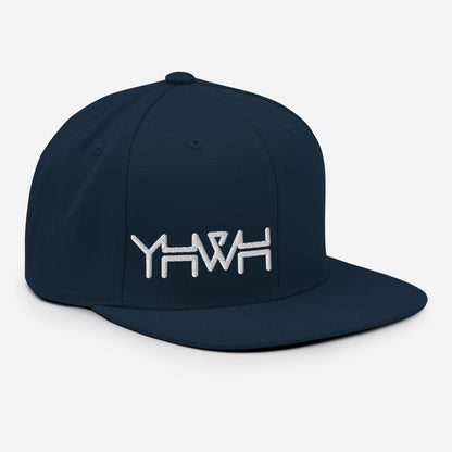 YHWH - Snapback - White Edge