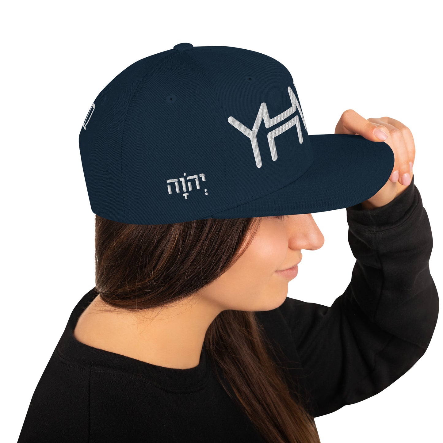 YHWH - Snapback - White Crown