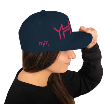 YHWH - Snapback - Pink Crown