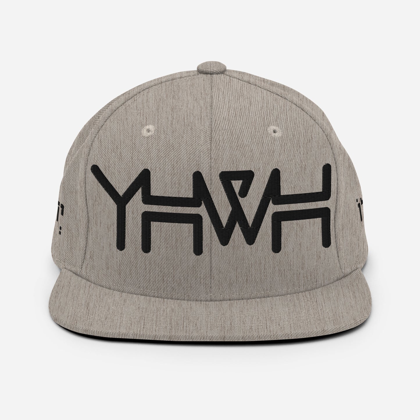 YHWH - Snapback - Black Crown