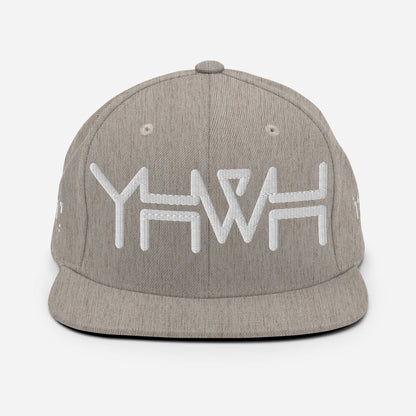 YHWH - Snapback - White Crown