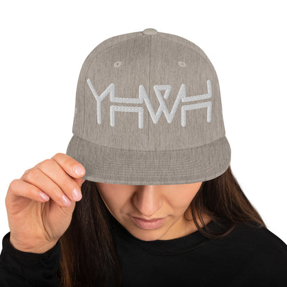 YHWH - Snapback - White Crown