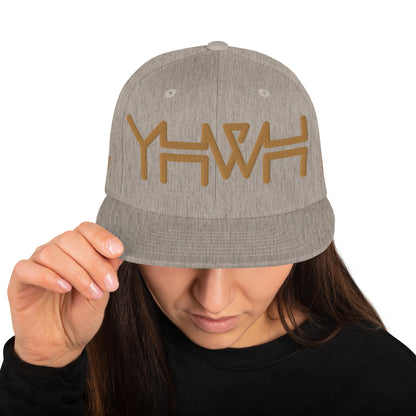 YHWH - Snapback - Gold Crown