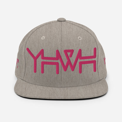 YHWH - Snapback - Pink Crown