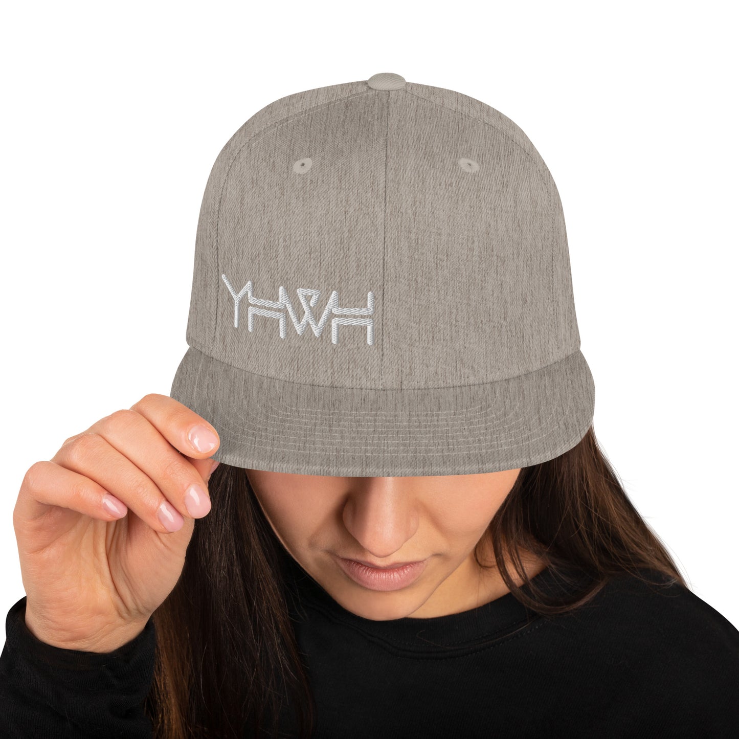 YHWH - Snapback - White Edge