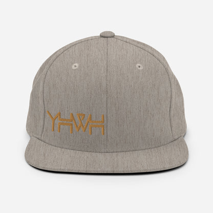 YHWH - Snapback - Gold Edge