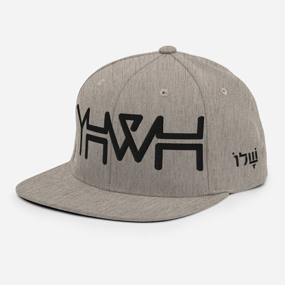 YHWH - Snapback - Black Crown