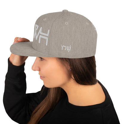 YHWH - Snapback - White Crown