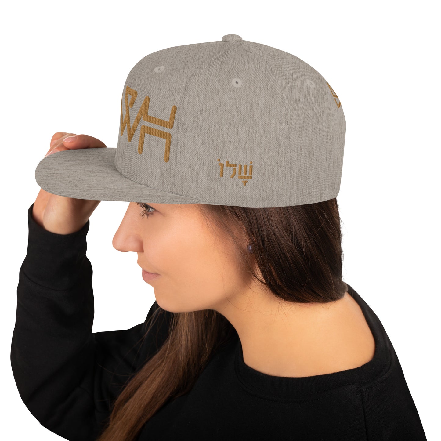 YHWH - Snapback - Gold Crown