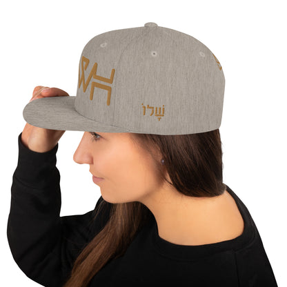 YHWH - Snapback - Gold Crown