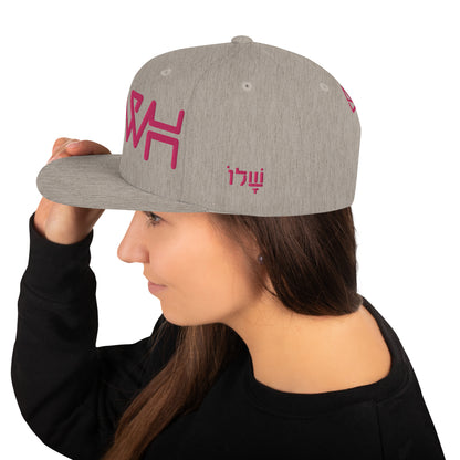 YHWH - Snapback - Pink Crown