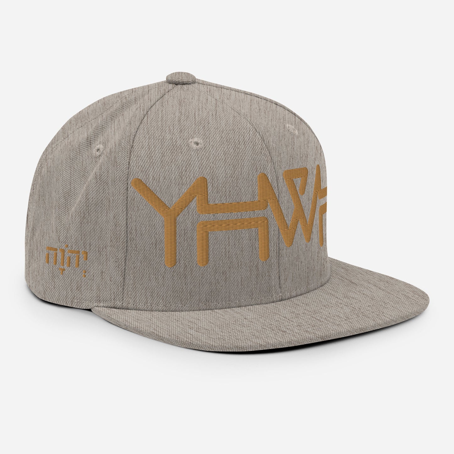 YHWH - Snapback - Gold Crown