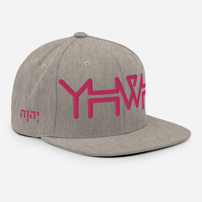 YHWH - Snapback - Pink Crown