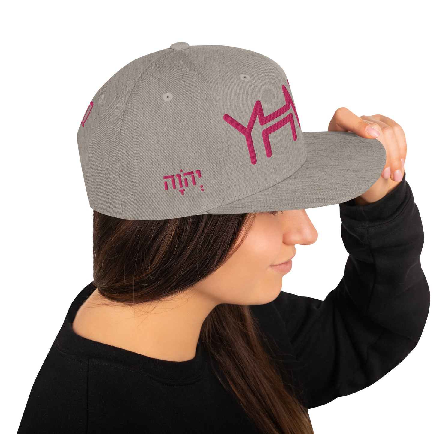 YHWH - Snapback - Pink Crown