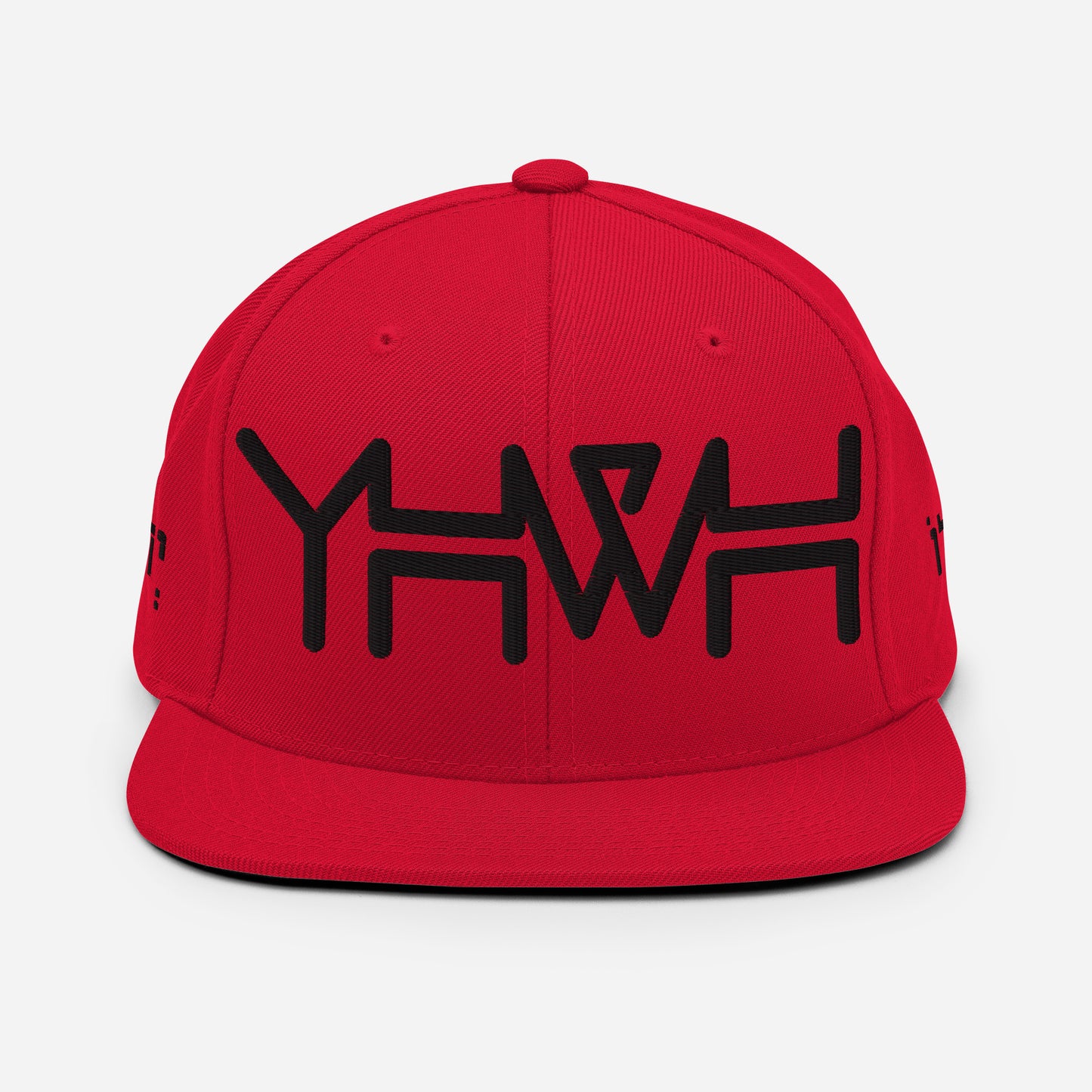 YHWH - Snapback - Black Crown