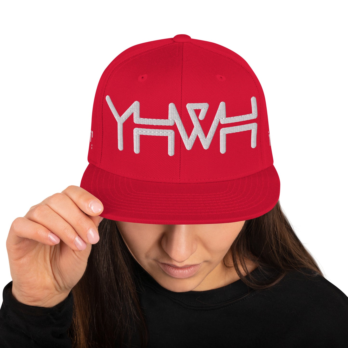 YHWH - Snapback - White Crown