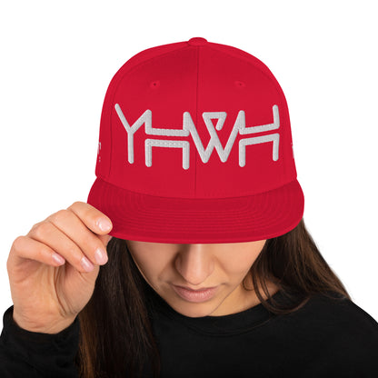 YHWH - Snapback - White Crown