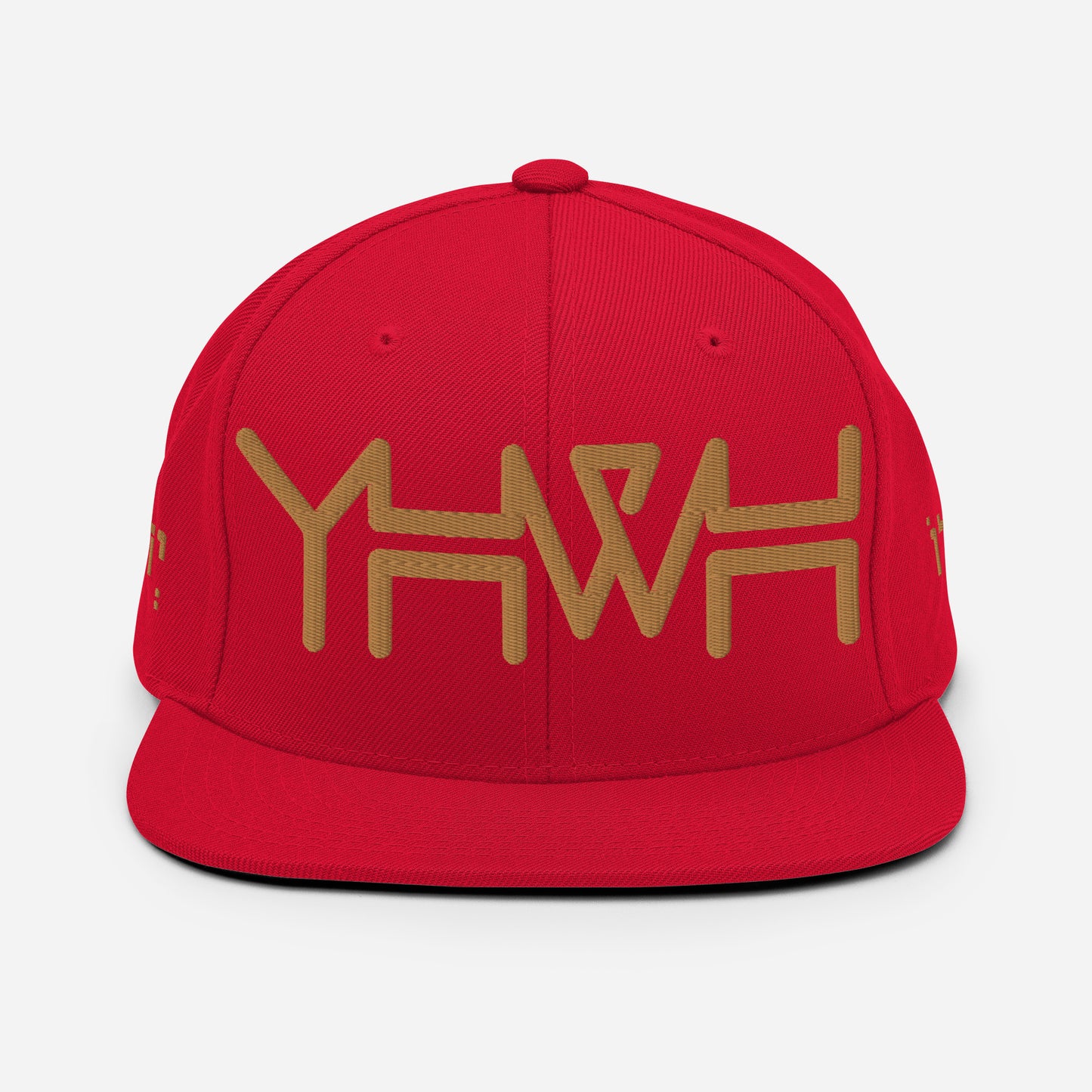 YHWH - Snapback - Gold Crown