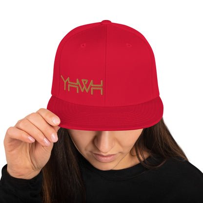 YHWH - Snapback - Gold Edge