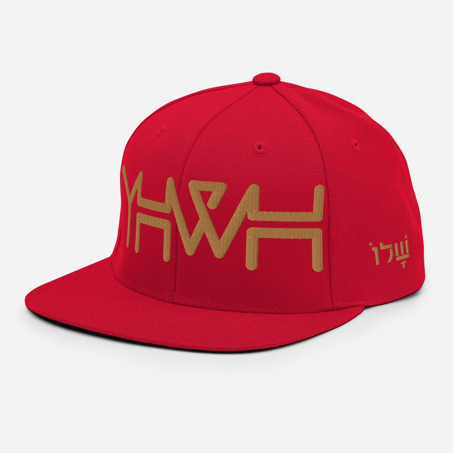 YHWH - Snapback - Gold Crown