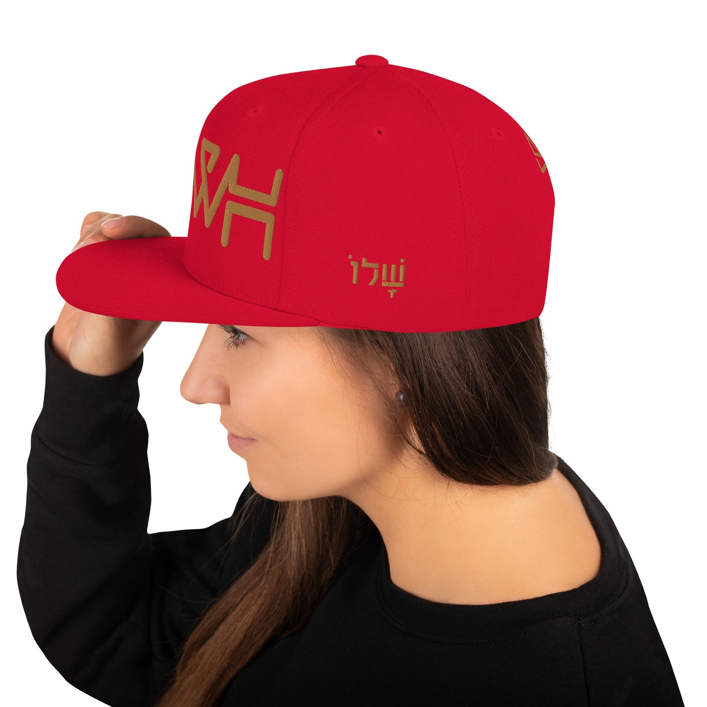 YHWH - Snapback - Gold Crown