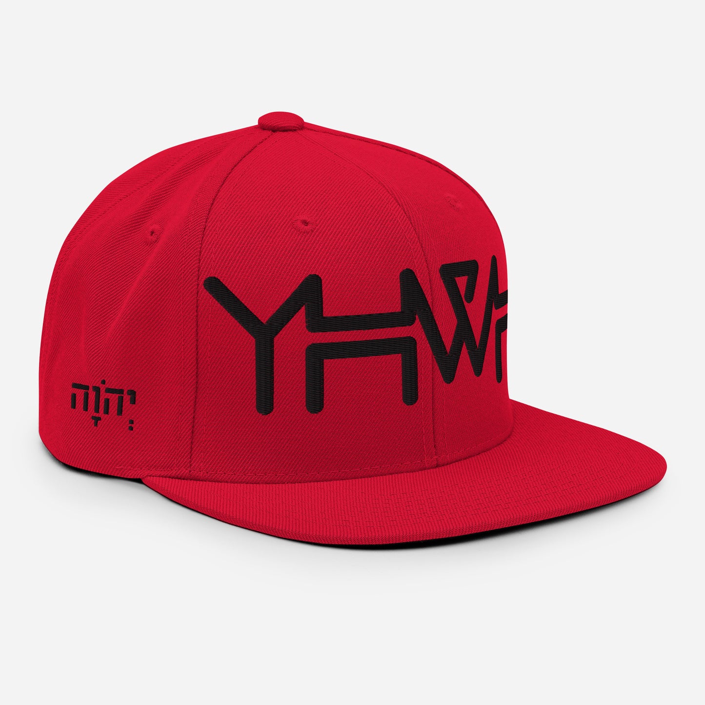 YHWH - Snapback - Black Crown