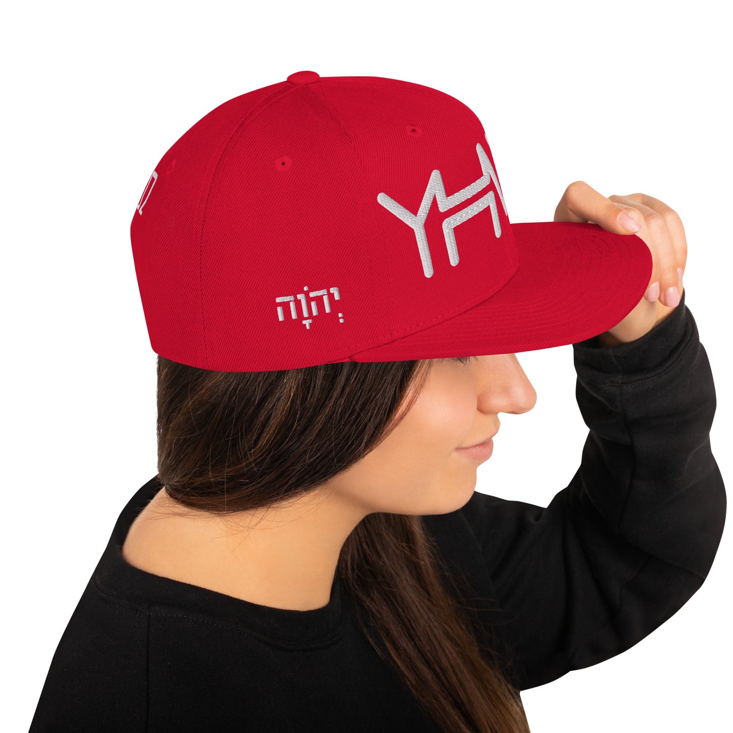 YHWH - Snapback - White Crown