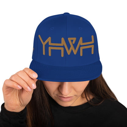 YHWH - Snapback - Gold Crown