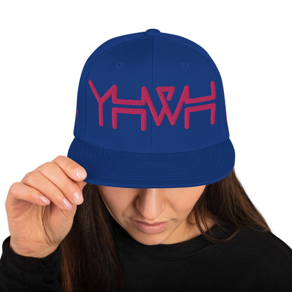 YHWH - Snapback - Pink Crown