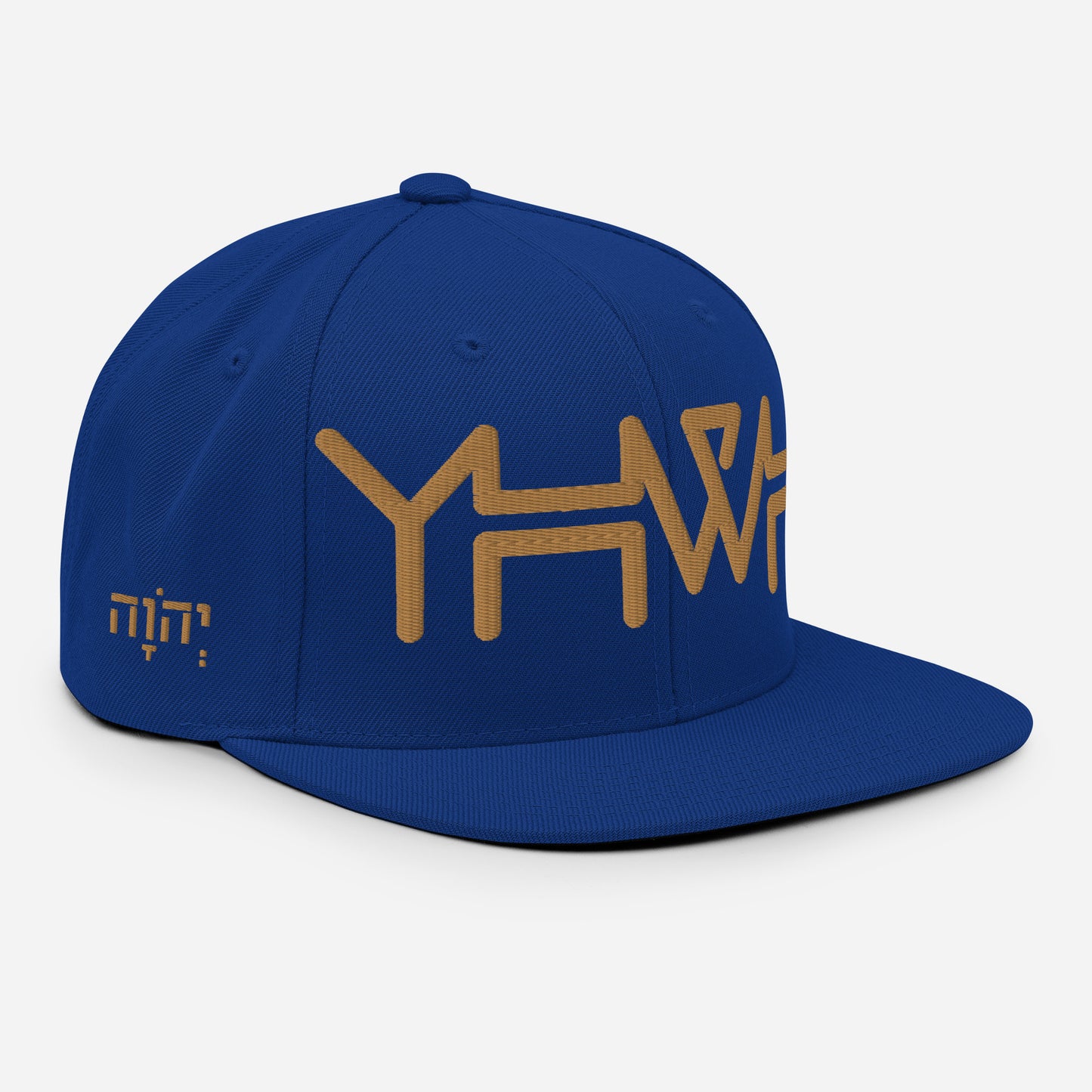 YHWH - Snapback - Gold Crown