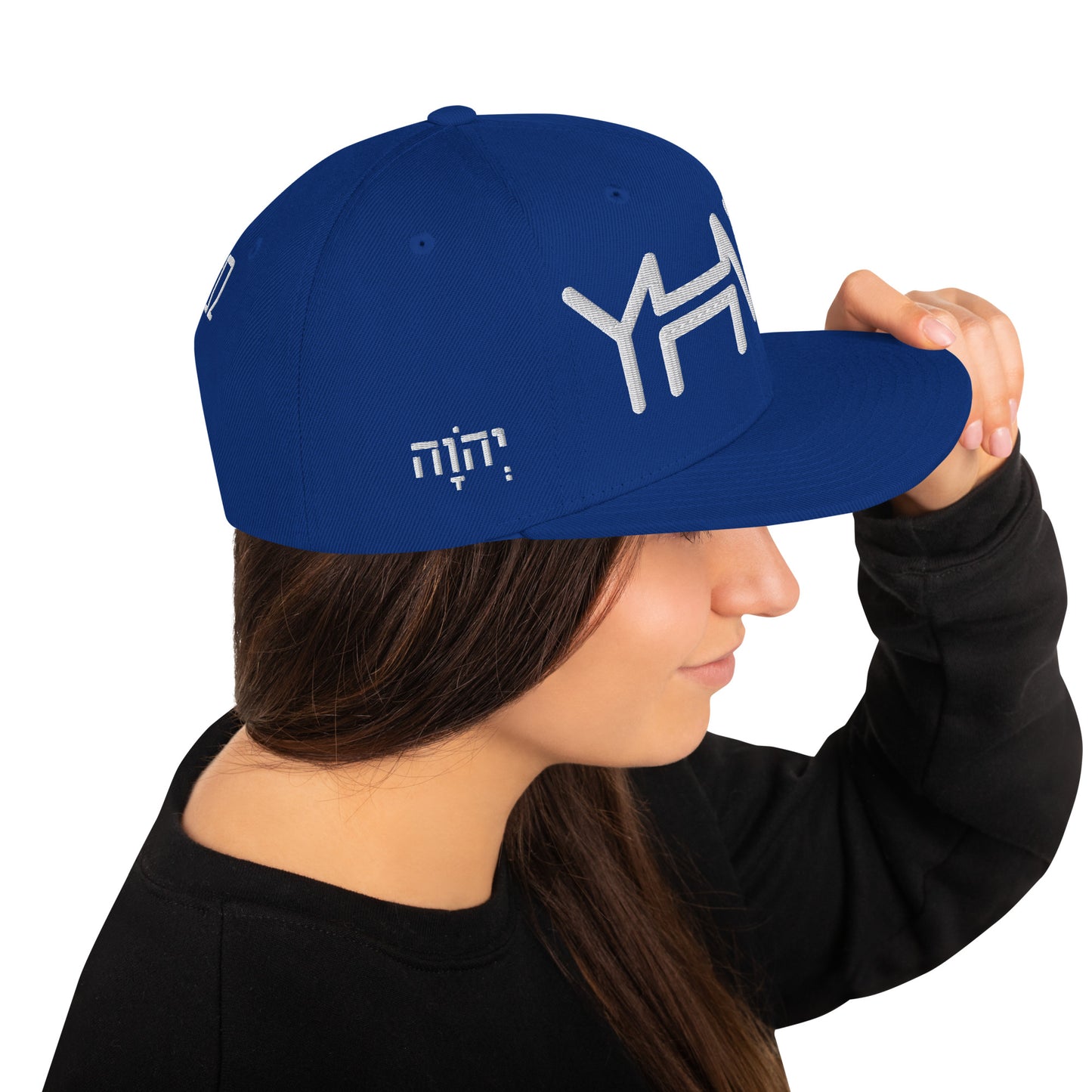 YHWH - Snapback - White Crown