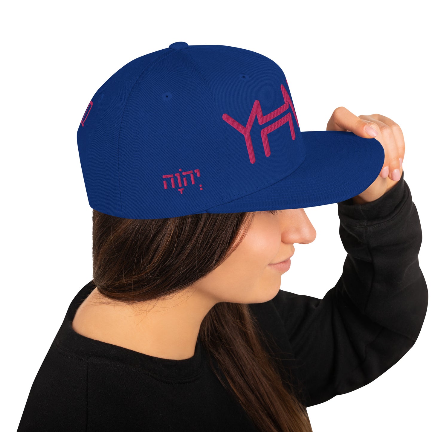 YHWH - Snapback - Pink Crown