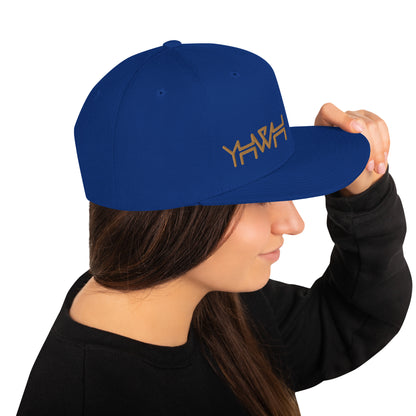 YHWH - Snapback - Gold Edge