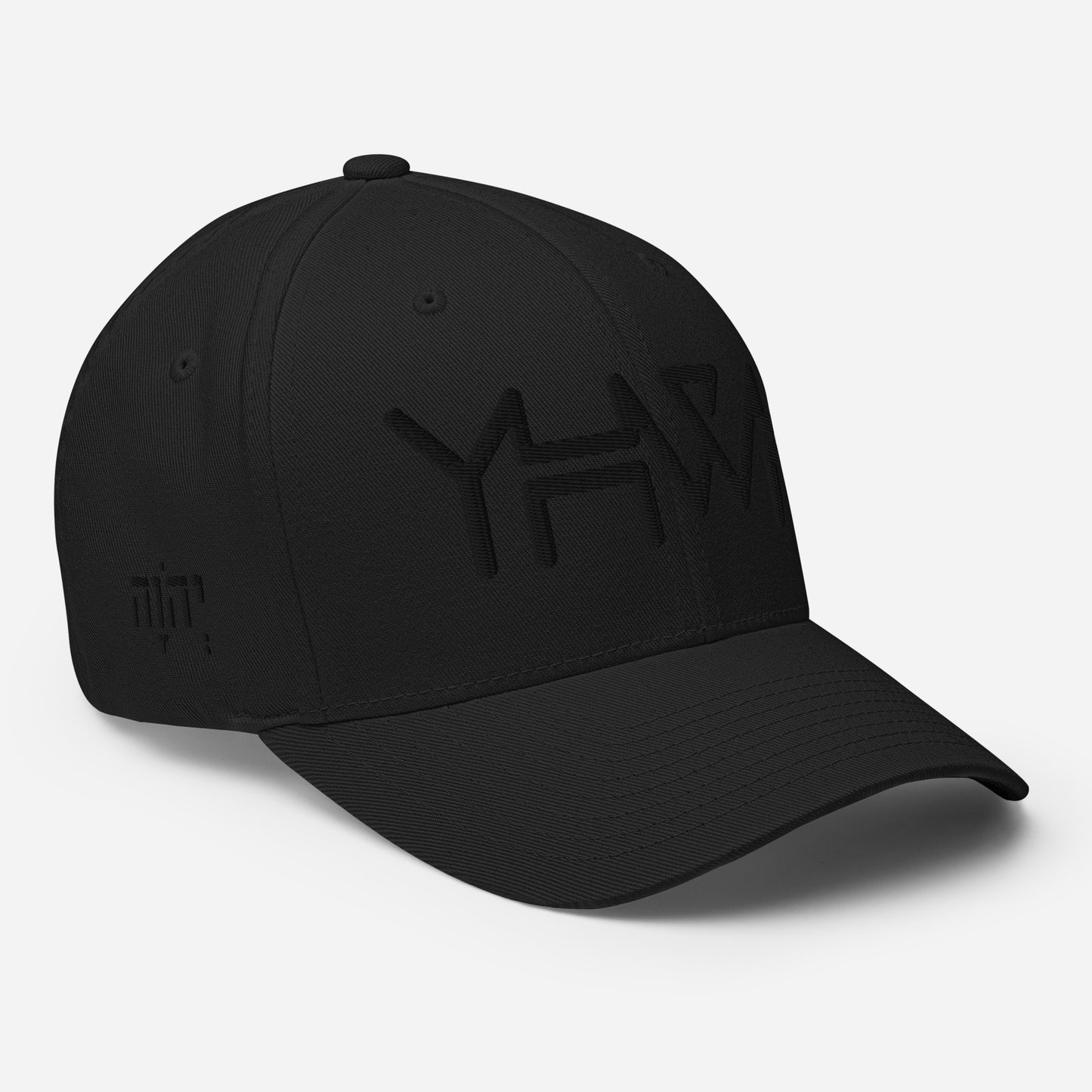 YHWH - Flexfit - Black Crown