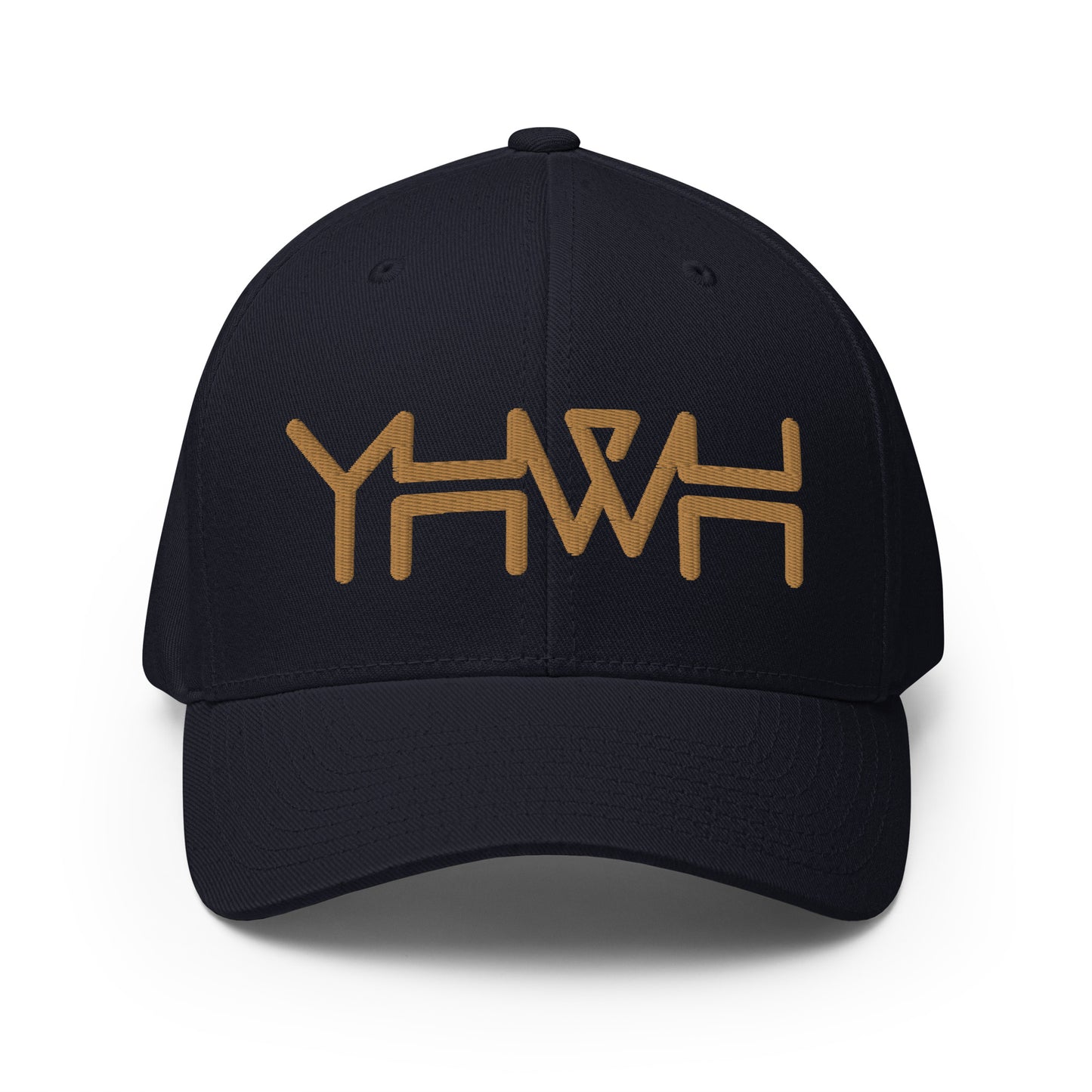 YHWH - Flexfit - Gold Crown