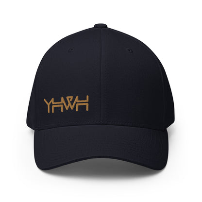 YHWH - Flexfit - Gold Edge