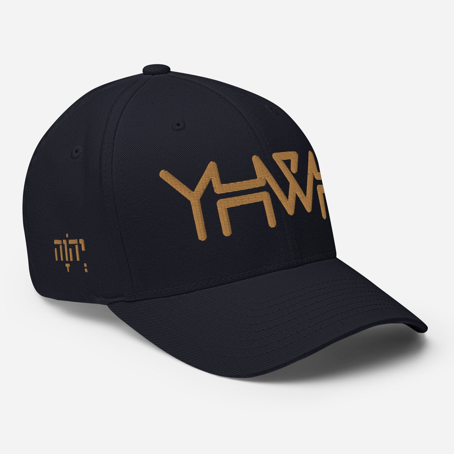 YHWH - Flexfit - Gold Crown