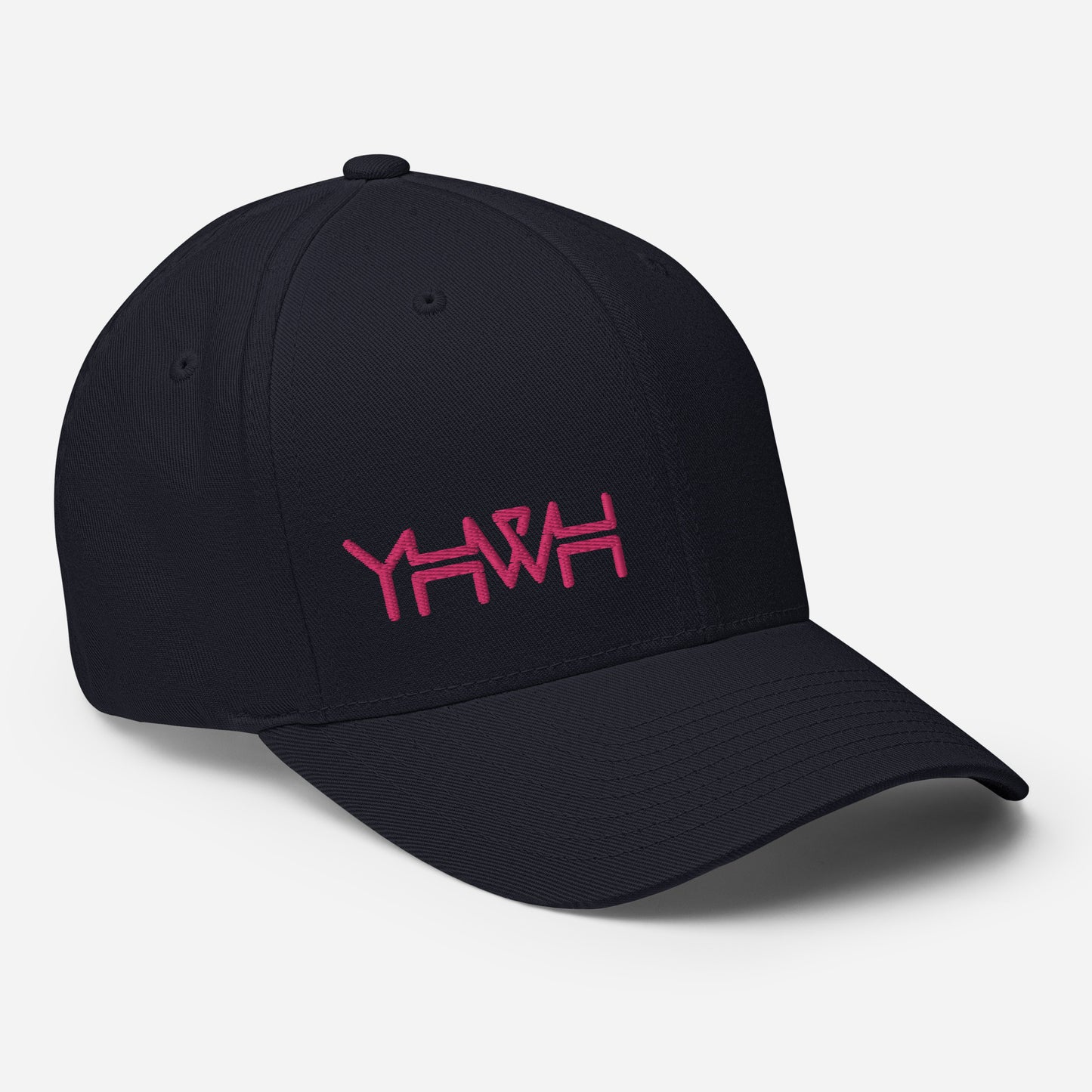 YHWH - Flexfit - Pink Edge