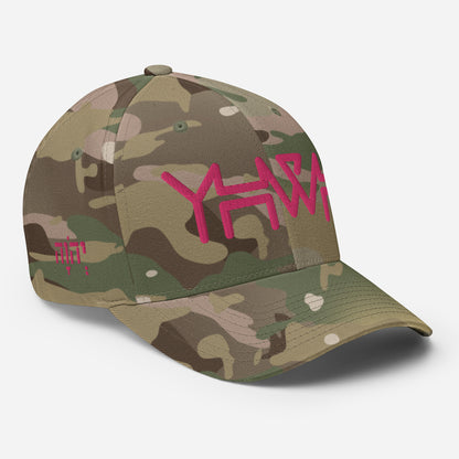 YHWH - Flexfit - Pink Crown