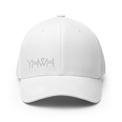 YHWH - Flexfit - White Edge