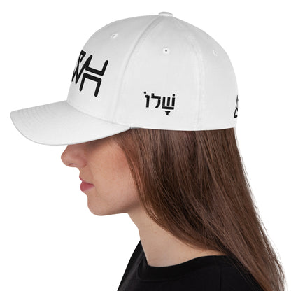 YHWH - Flexfit - Black Crown