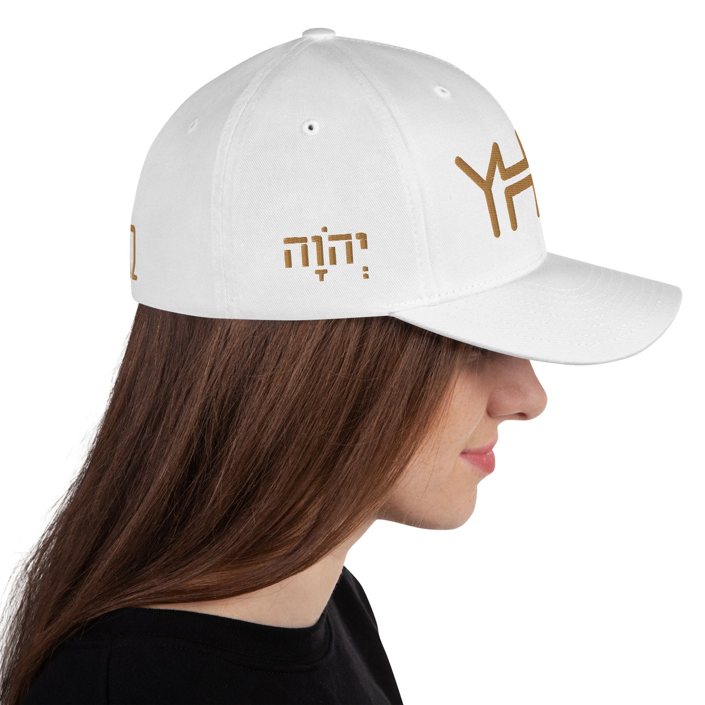 YHWH - Flexfit - Gold Crown