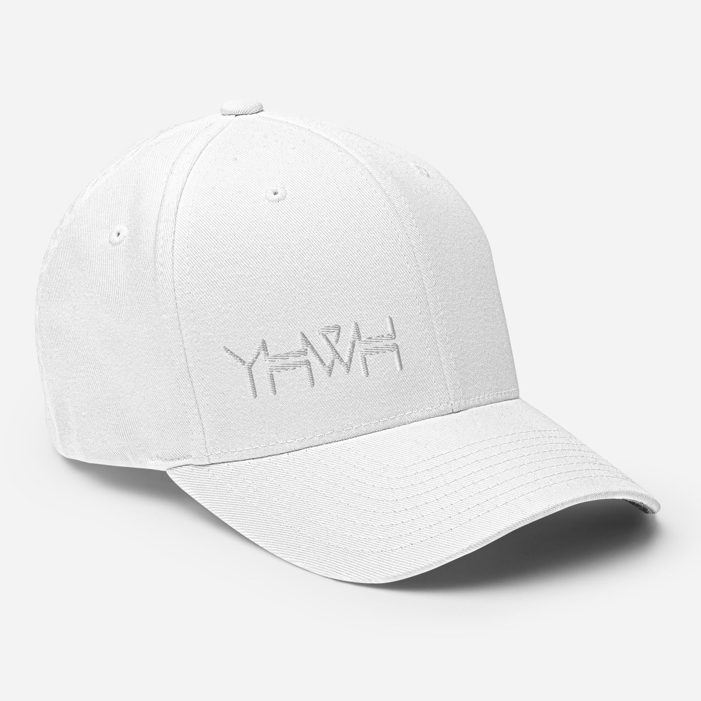 YHWH - Flexfit - White Edge