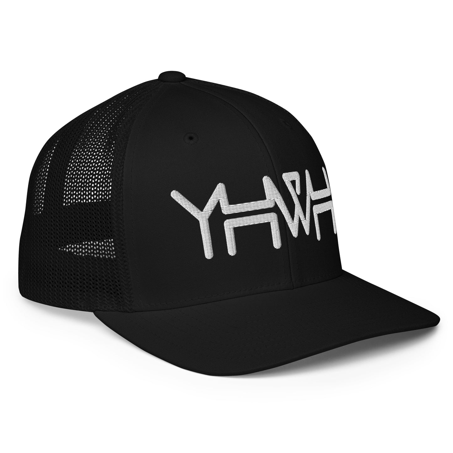 YHWH - Closed-back Trucker - White