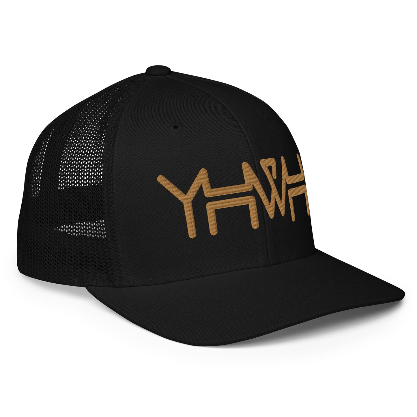 YHWH - Closed-back Trucker - Gold