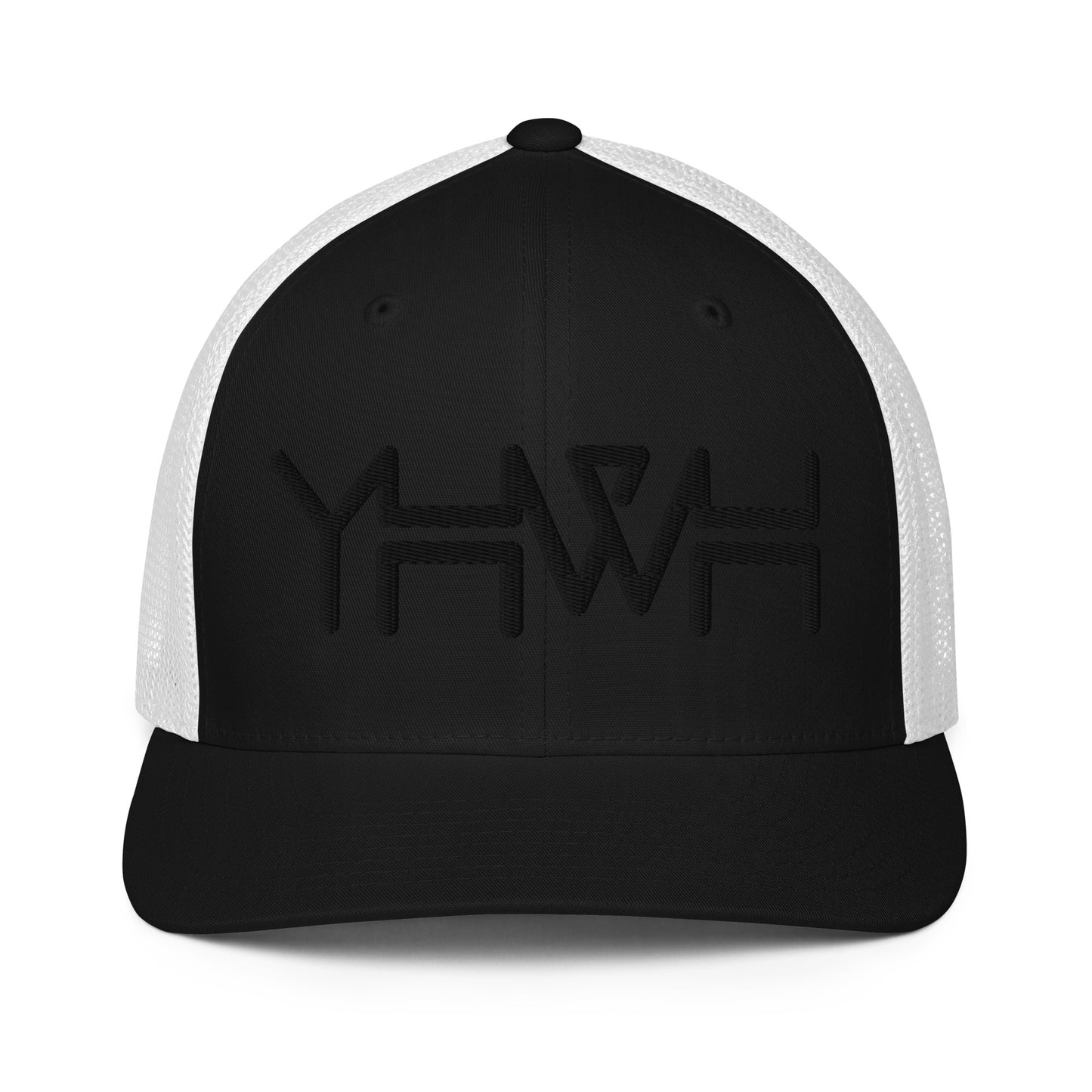 YHWH - Closed-back Trucker - Black