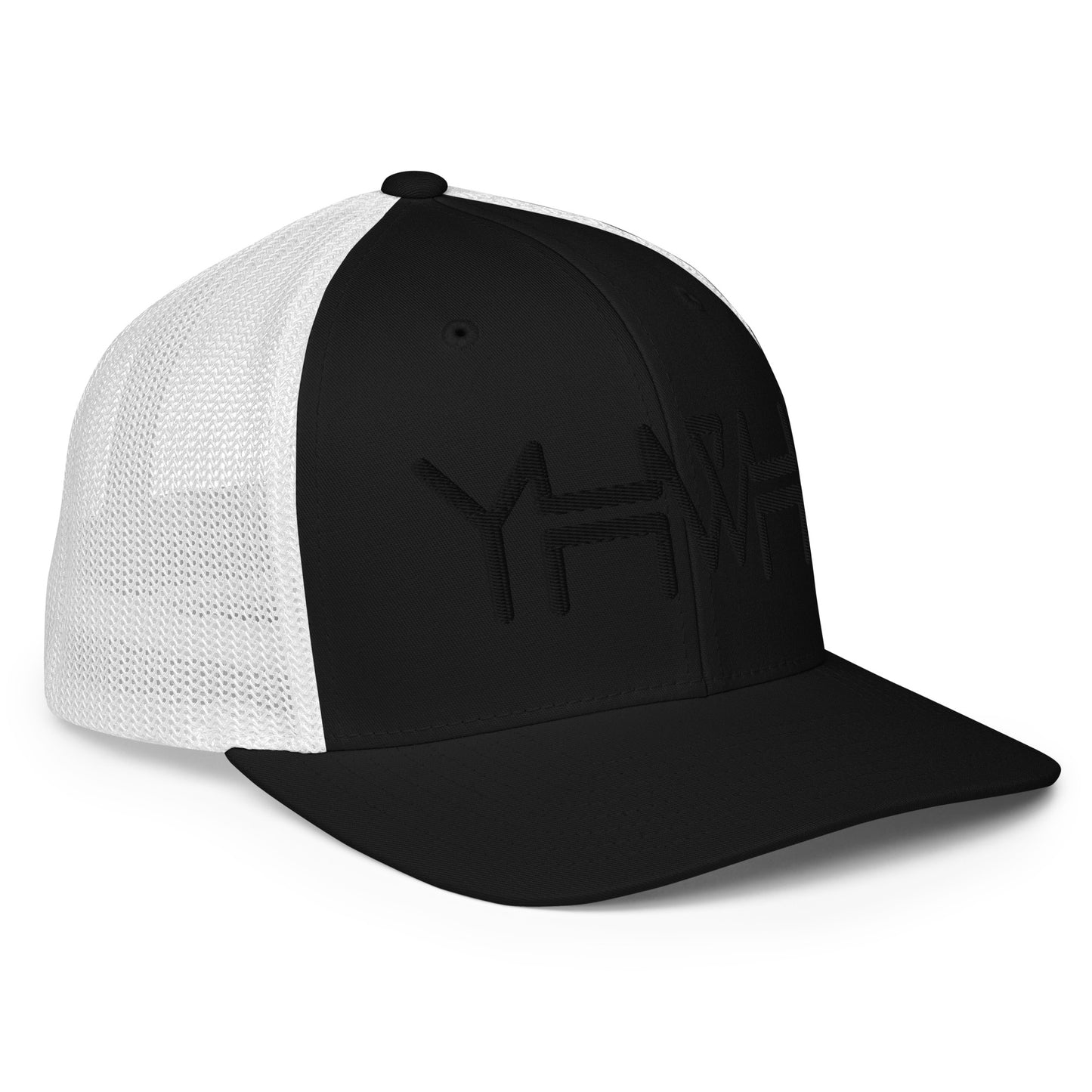 YHWH - Closed-back Trucker - Black