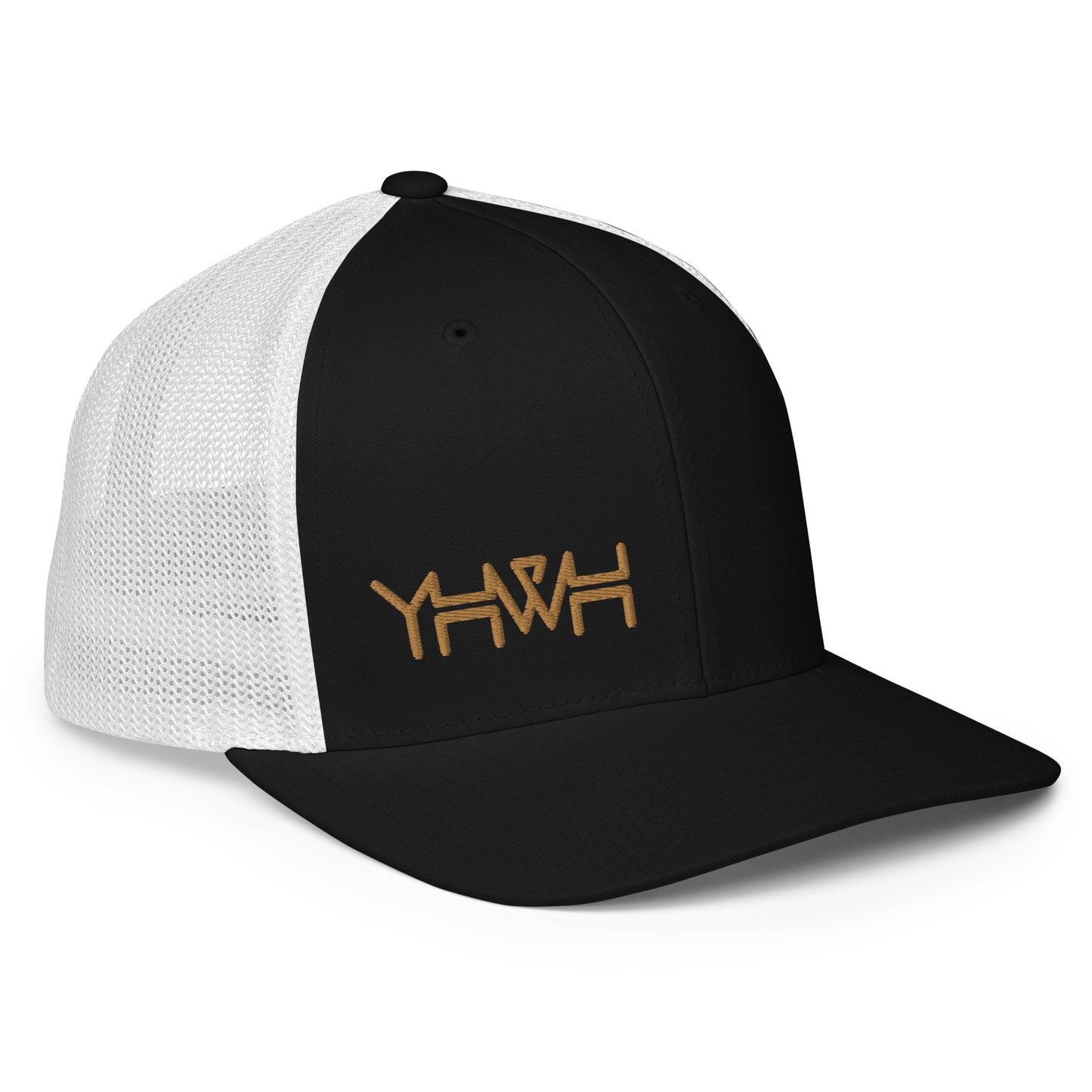 YHWH - Closed-back Trucker - Gold Edge