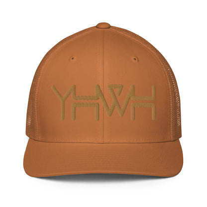 YHWH - Closed-back Trucker - Gold